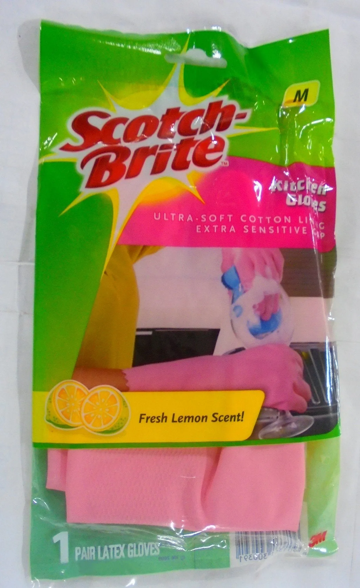 3M Scotch-Brite Kitchen Gloves (Medium)