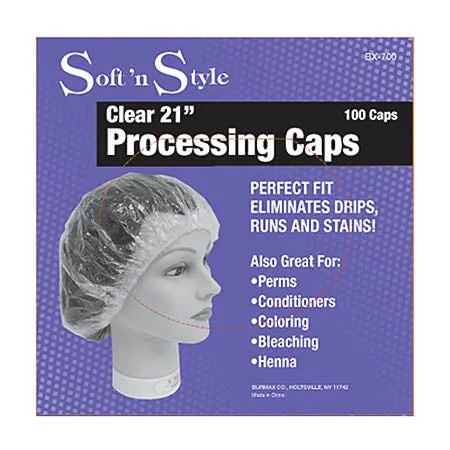 Burmax Soft N' Style Processing Caps - 100 Caps