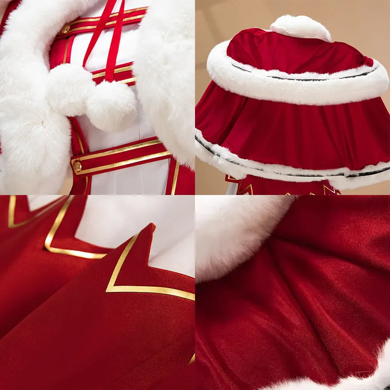 Code Geass C.C. Christmas Cosplay Costume