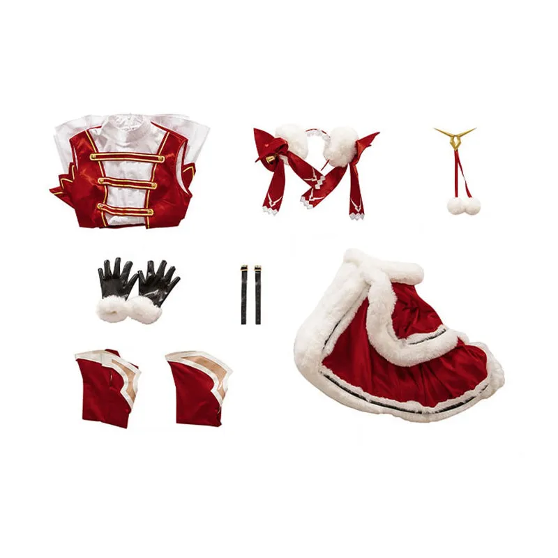 Code Geass C.C. Christmas Cosplay Costume