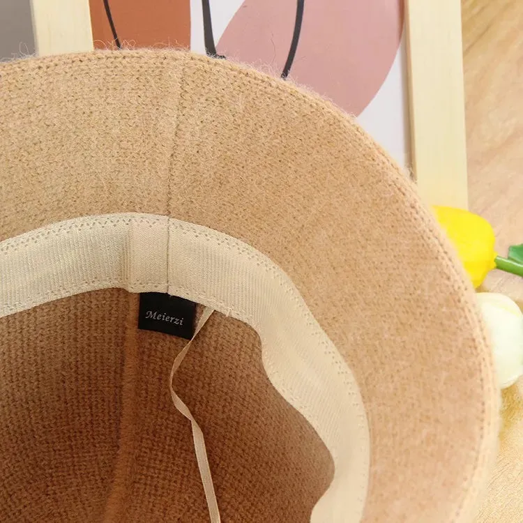 Cotton Round Top Bucket Hat