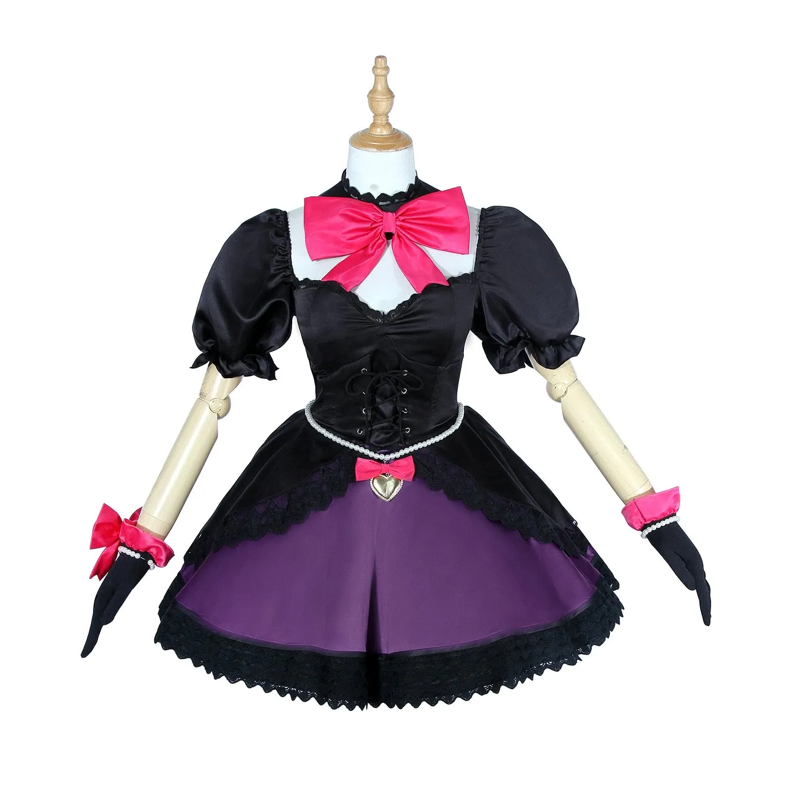 Game Overwatch OW D.Va DVA Hana Song pioneer black Dress Video Cosplay Costume