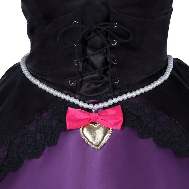 Game Overwatch OW D.Va DVA Hana Song pioneer black Dress Video Cosplay Costume