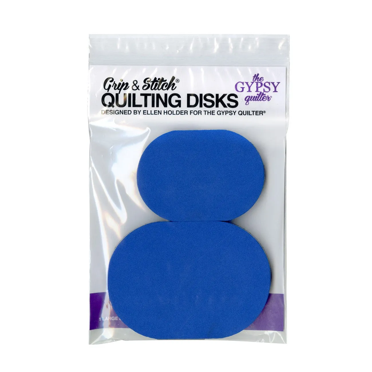 Grip & Stitch Quilting Disks by Ellen Holder for The Gypsy Quilter