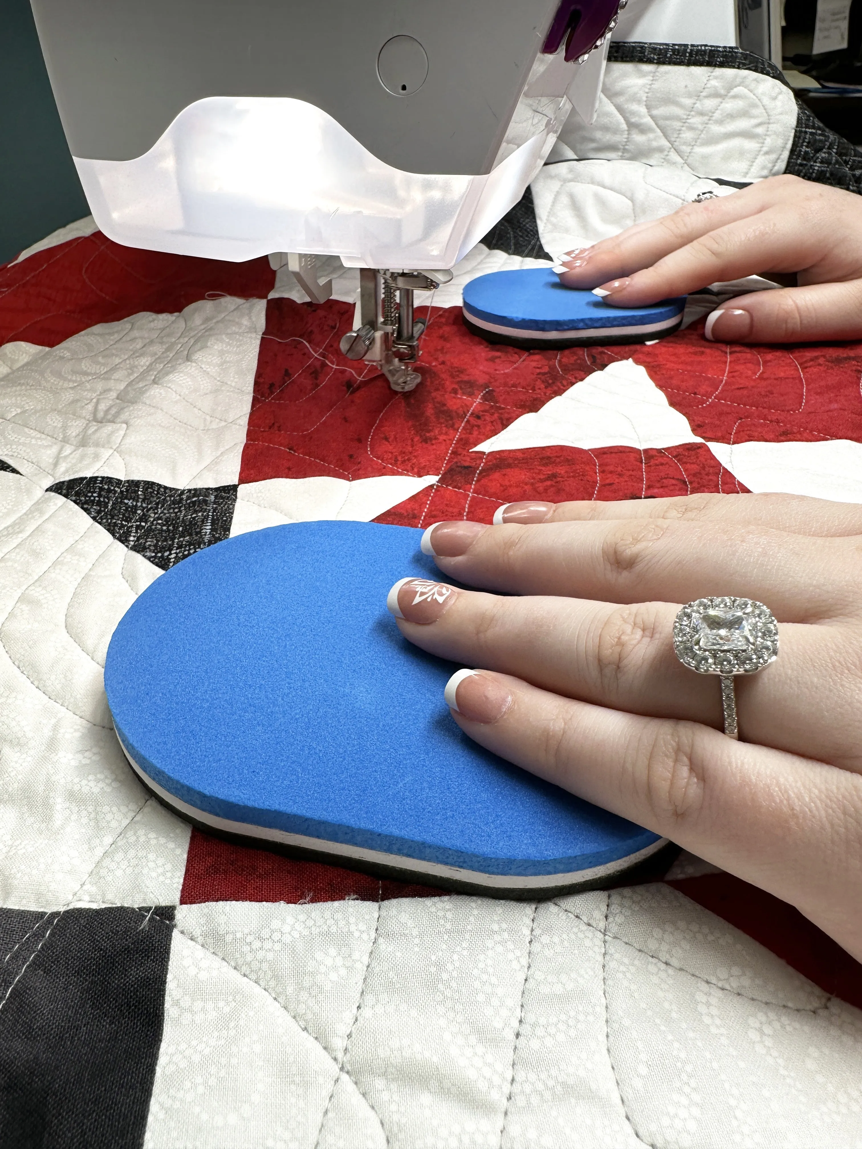 Grip & Stitch Quilting Disks by Ellen Holder for The Gypsy Quilter