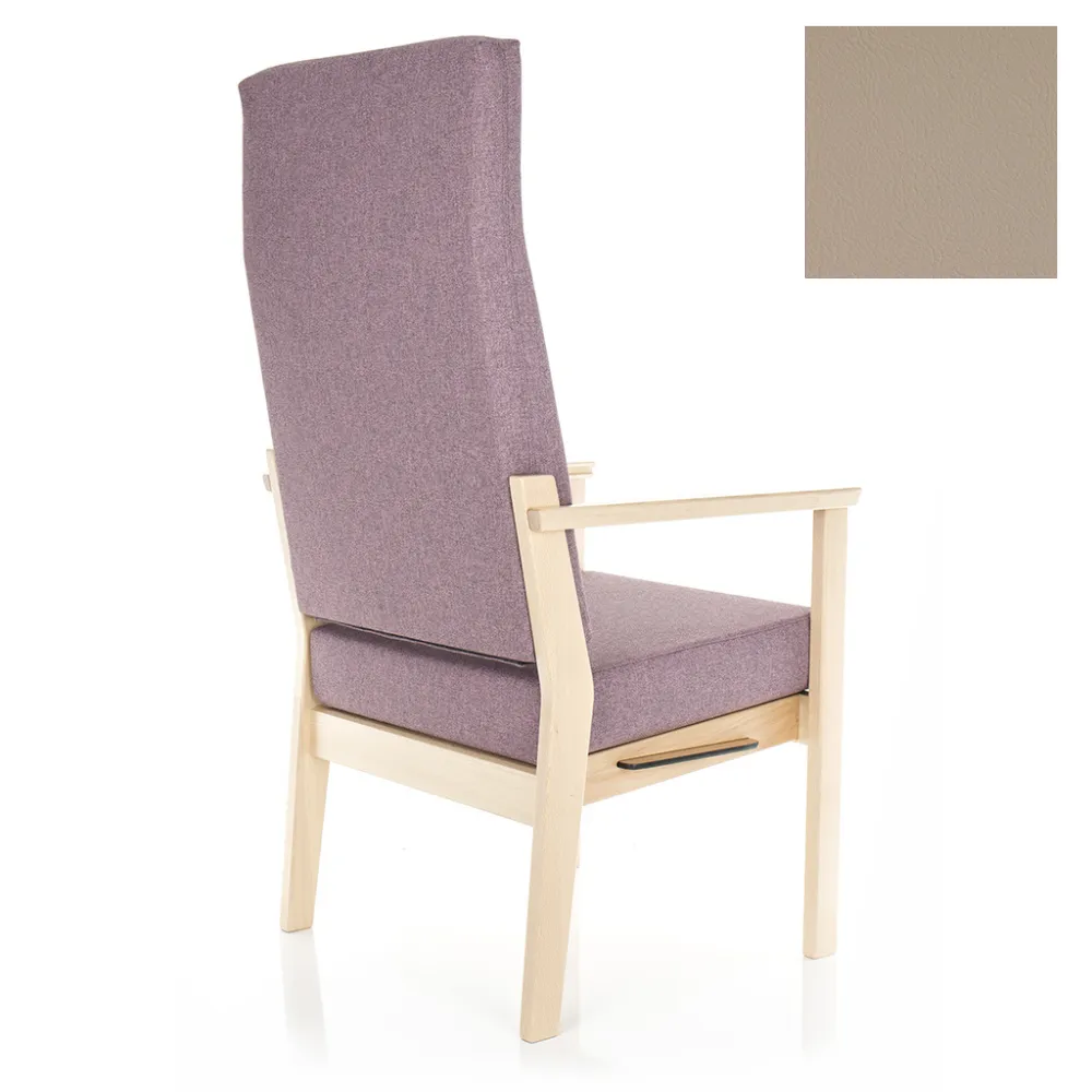High Back Single Chair - Sissal Vinyl