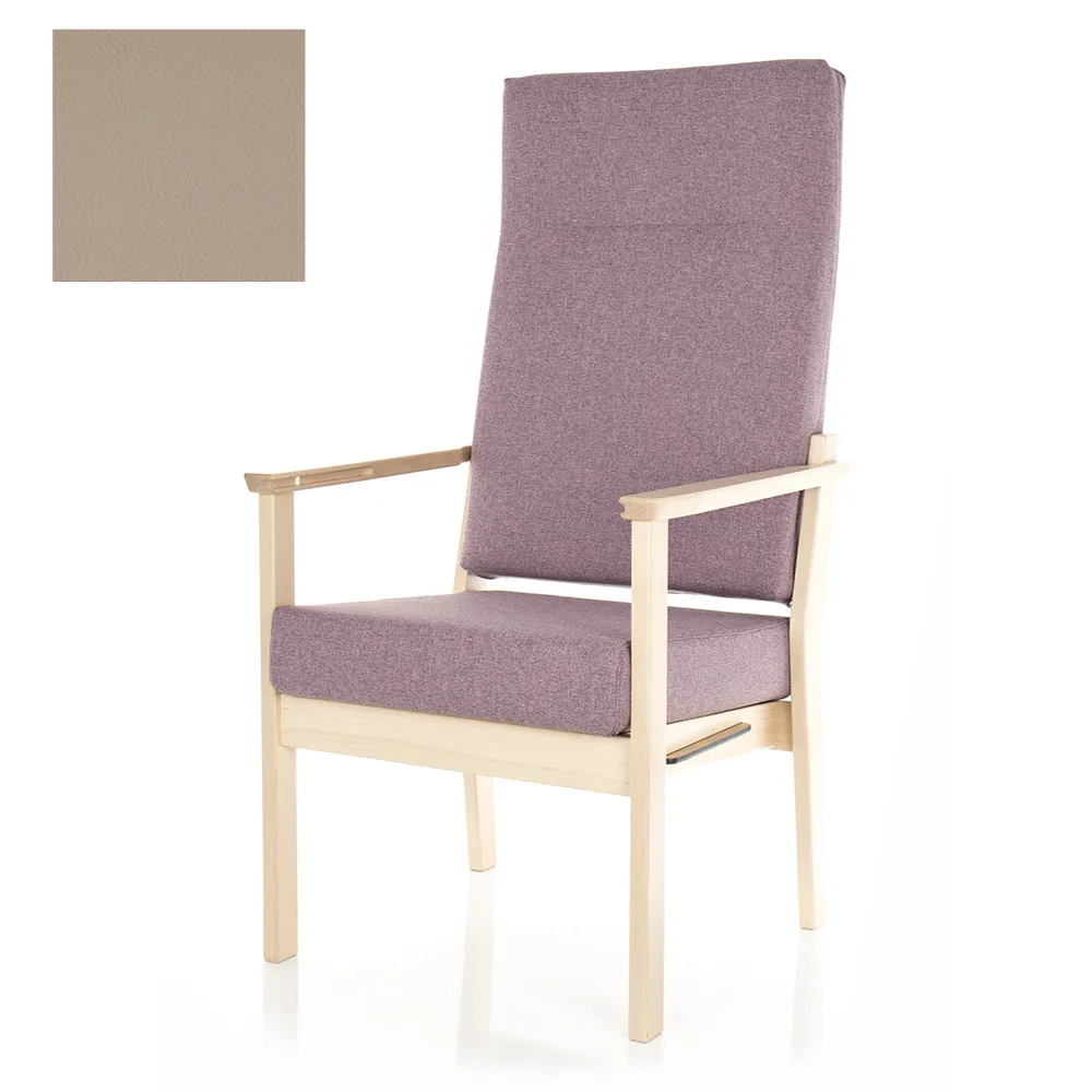 High Back Single Chair - Sissal Vinyl