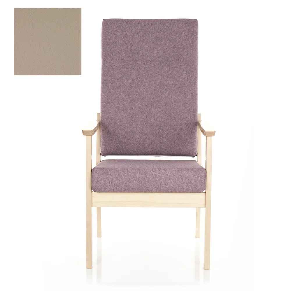 High Back Single Chair - Sissal Vinyl