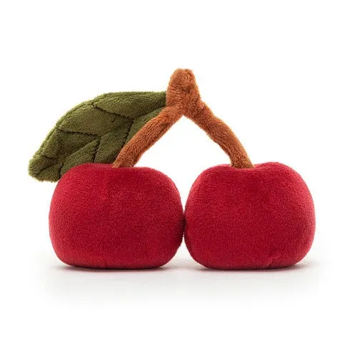 Jellycat Soft Toy Fabulous Fruit Cherry