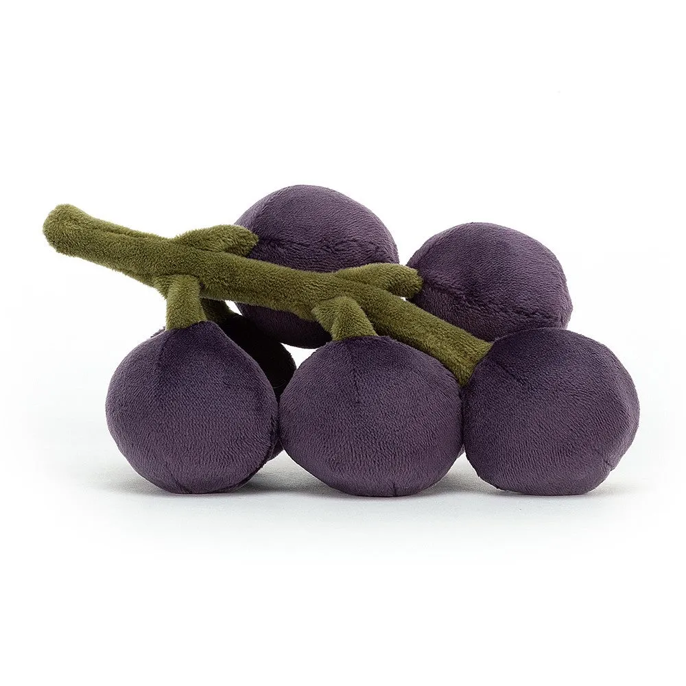 Jellycat Soft Toy Fabulous Fruit Grapes