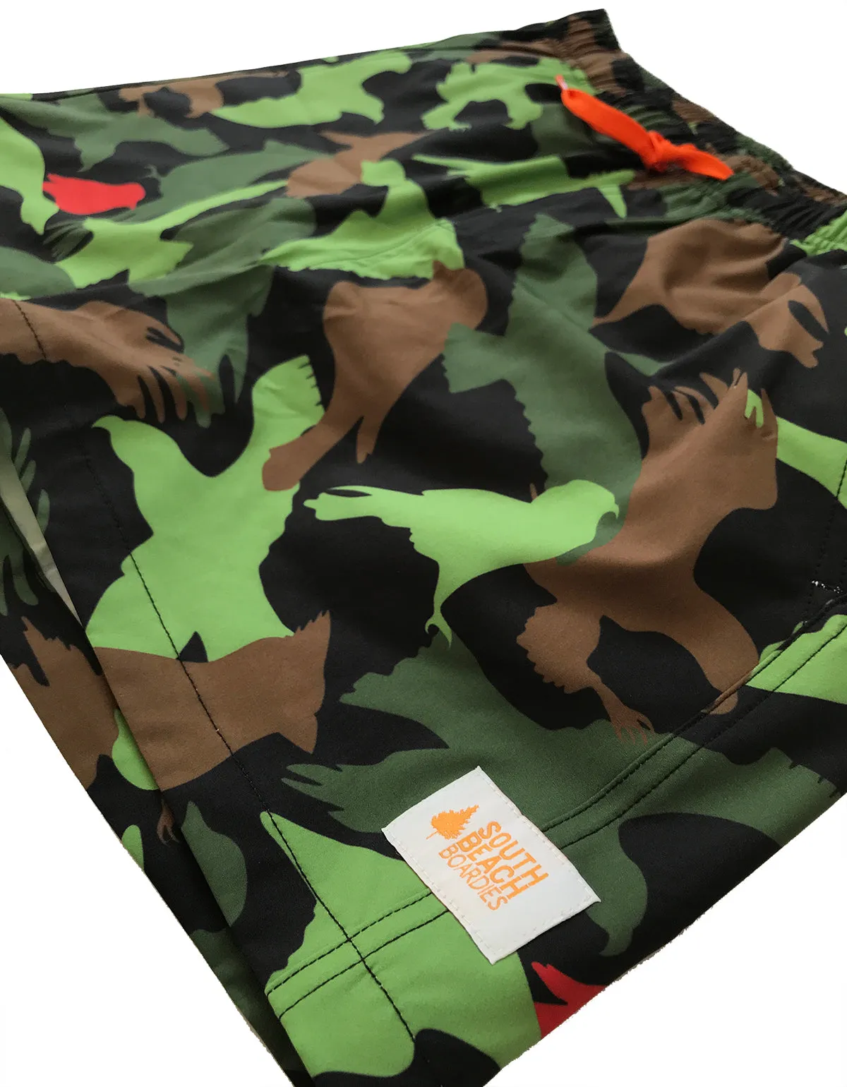 Men's Stretchy Trunks: Cammoflock