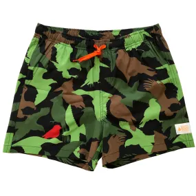 Men's Stretchy Trunks: Cammoflock