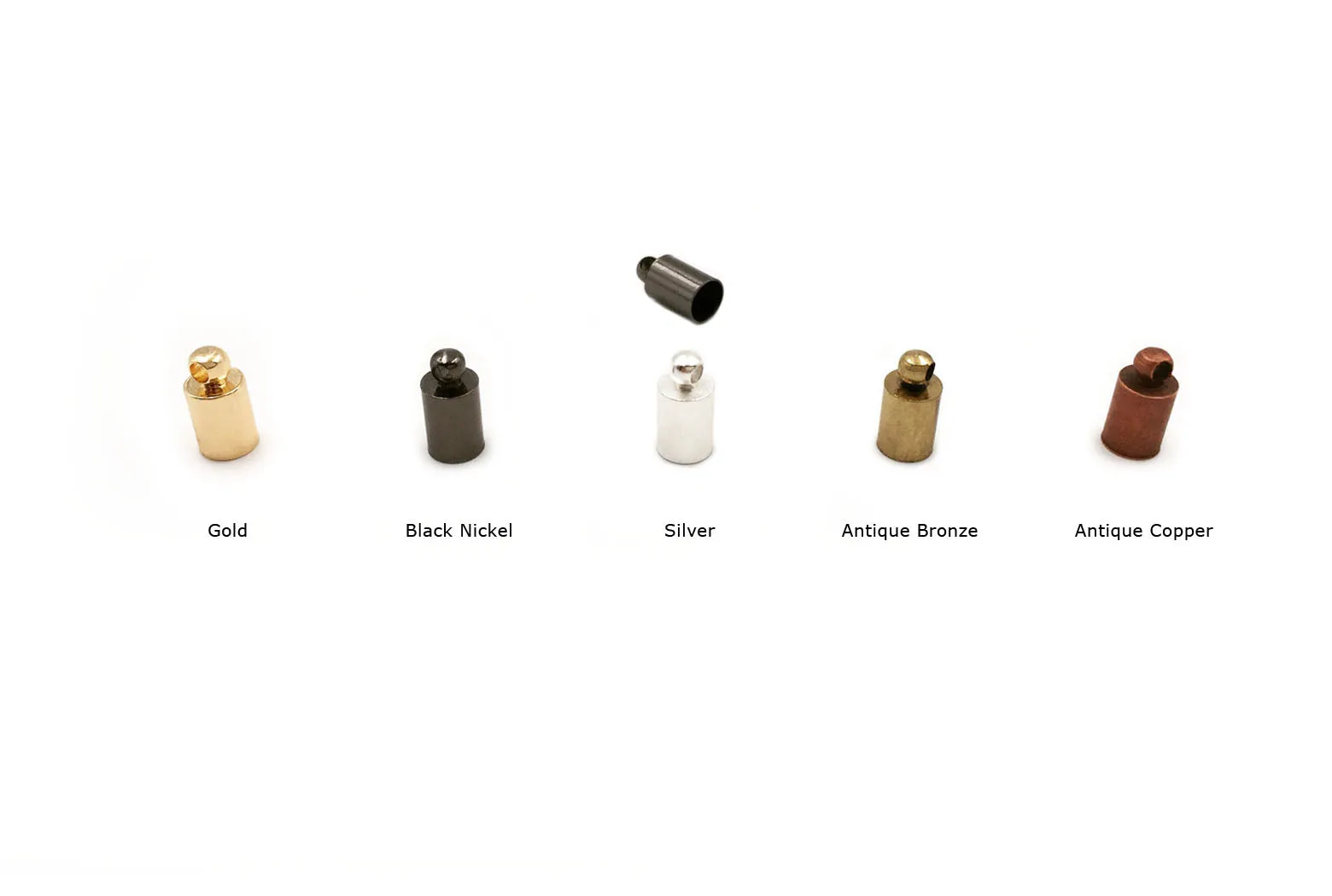 MP2569 End Cap With Ring CHOOSE COLOR BELOW