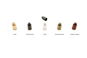 MP2569 End Cap With Ring CHOOSE COLOR BELOW