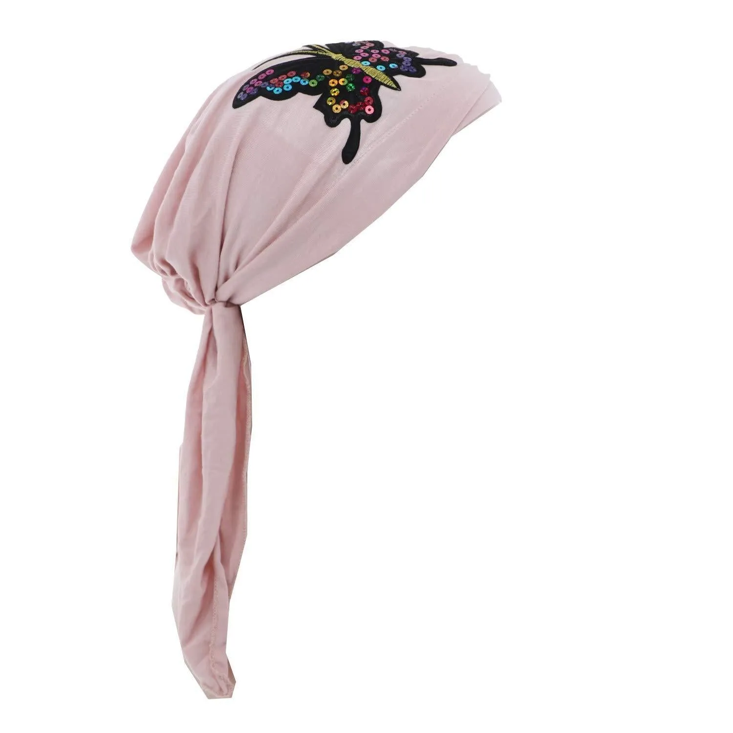 Pretied with Large Sequin Butterfly