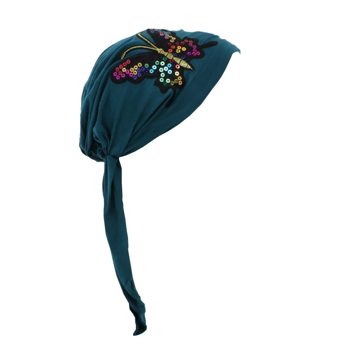 Pretied with Large Sequin Butterfly