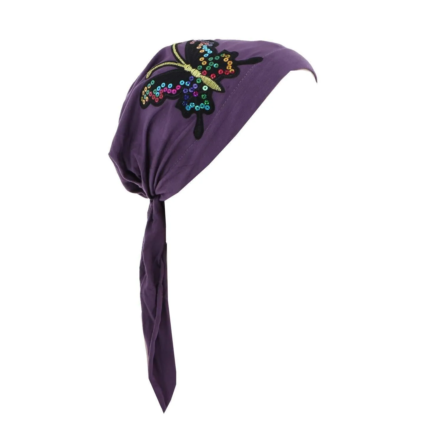 Pretied with Large Sequin Butterfly