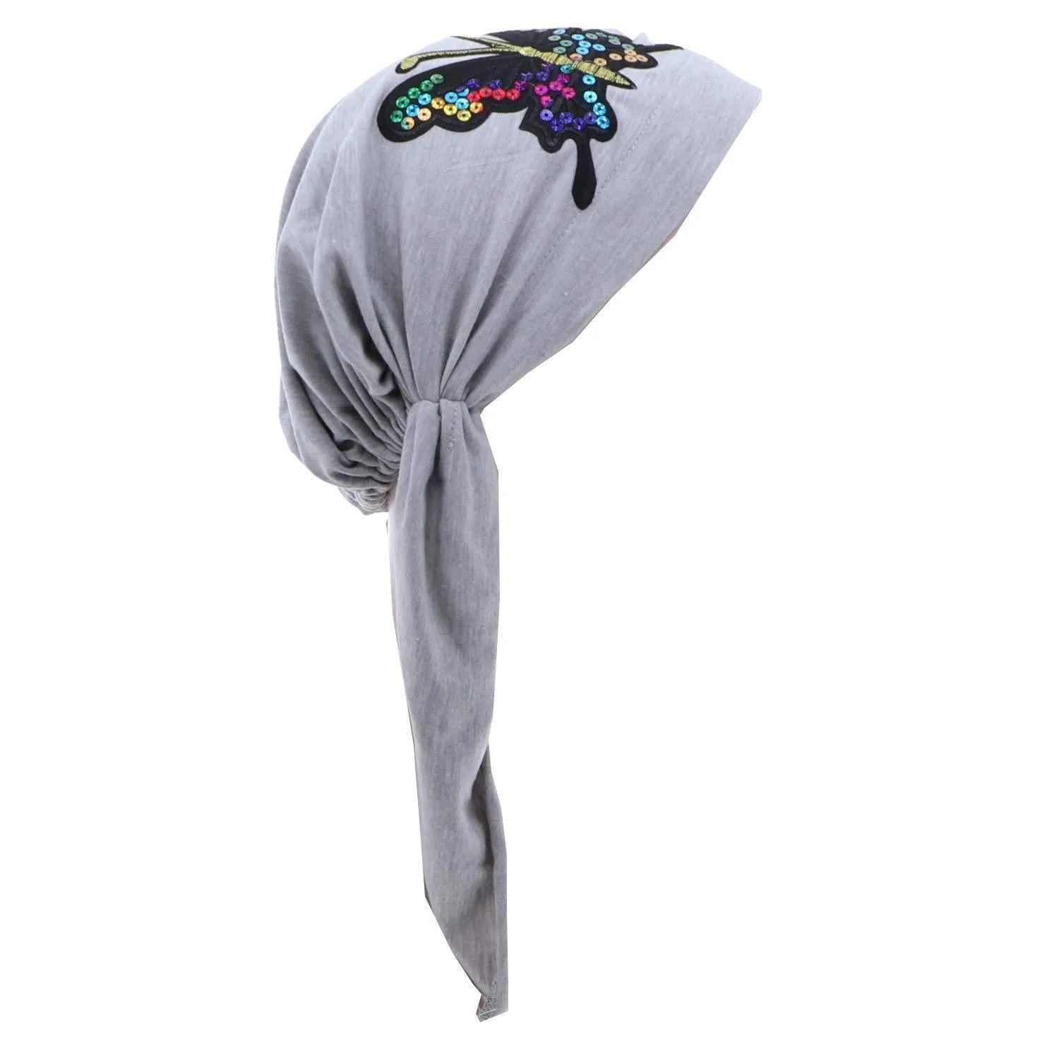 Pretied with Large Sequin Butterfly
