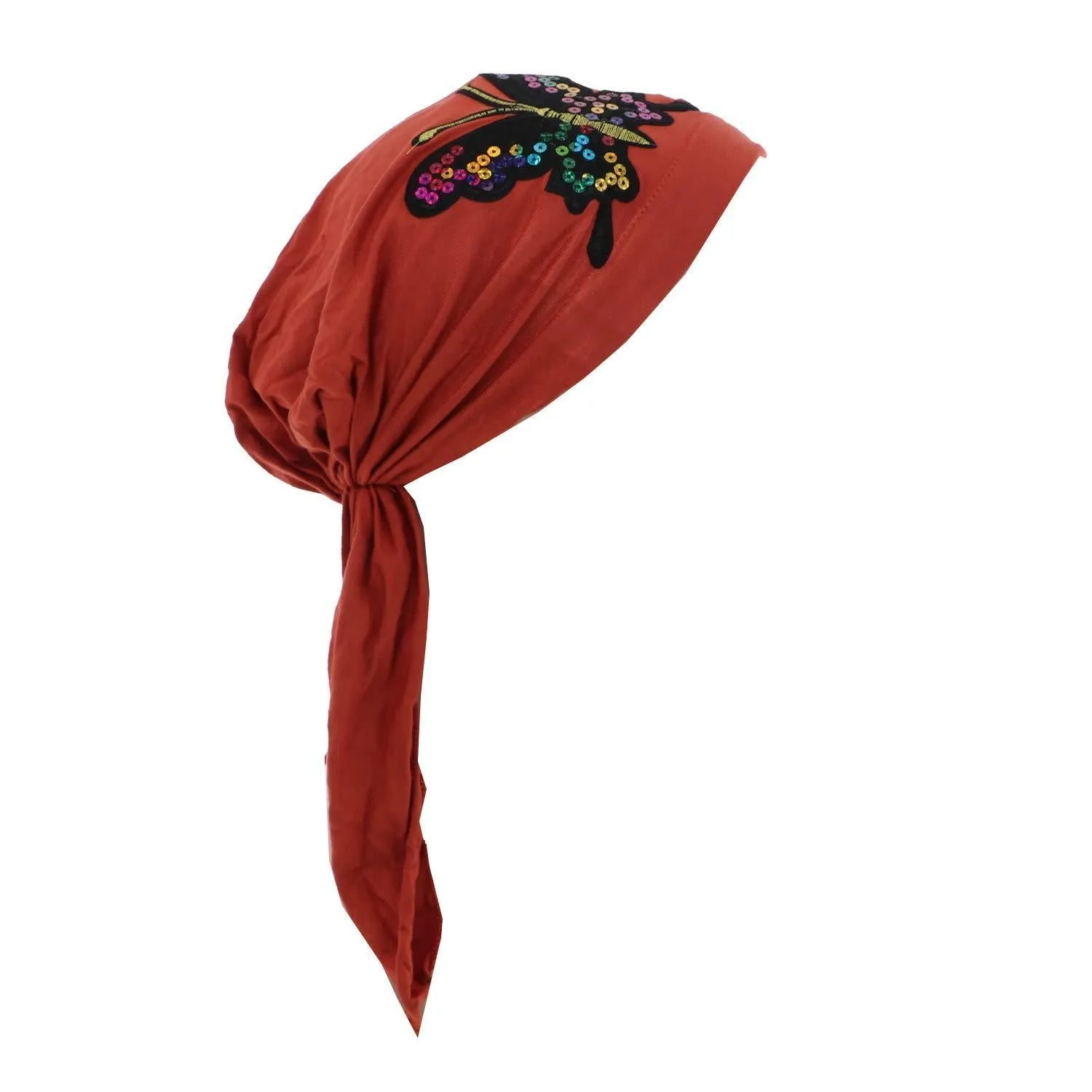 Pretied with Large Sequin Butterfly
