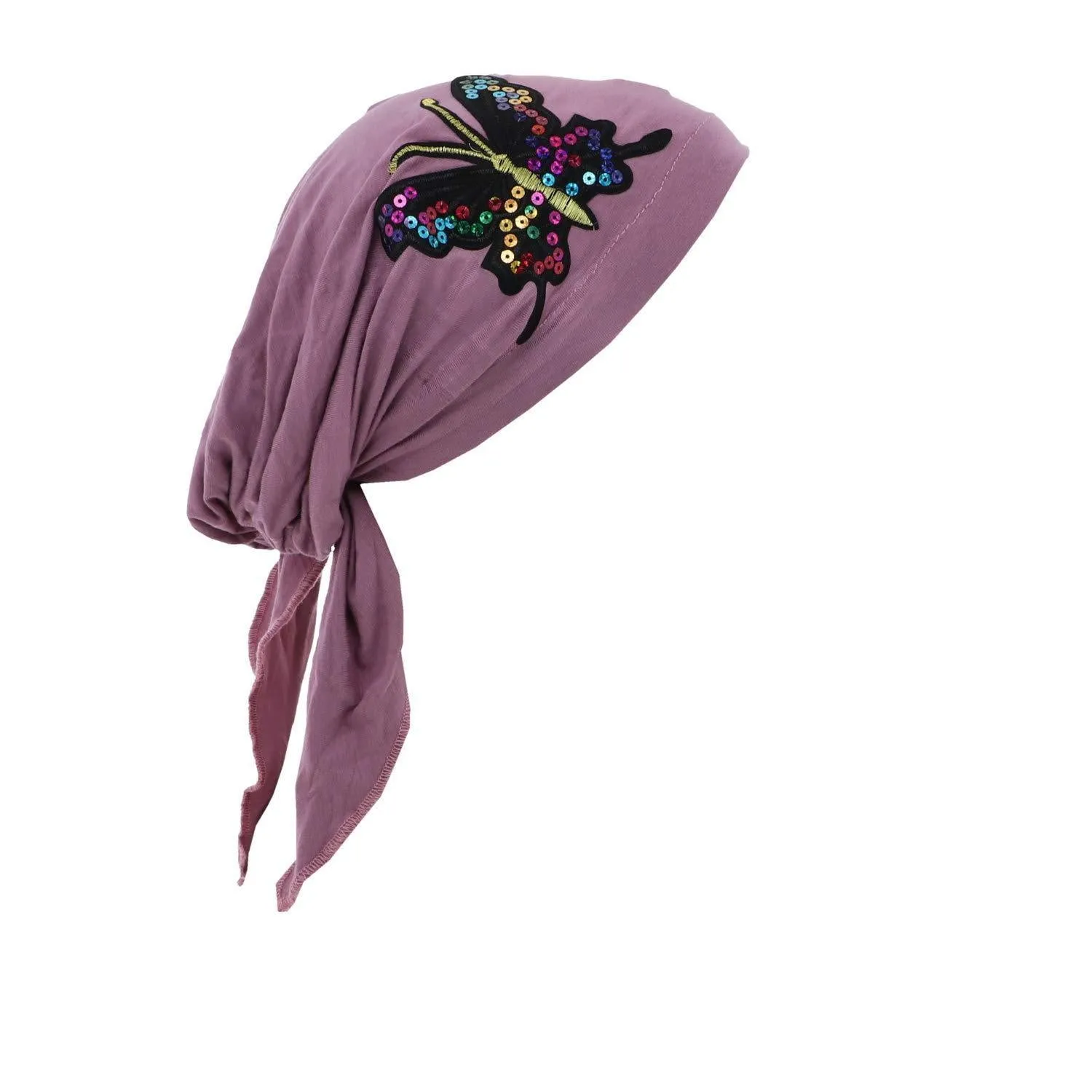 Pretied with Large Sequin Butterfly