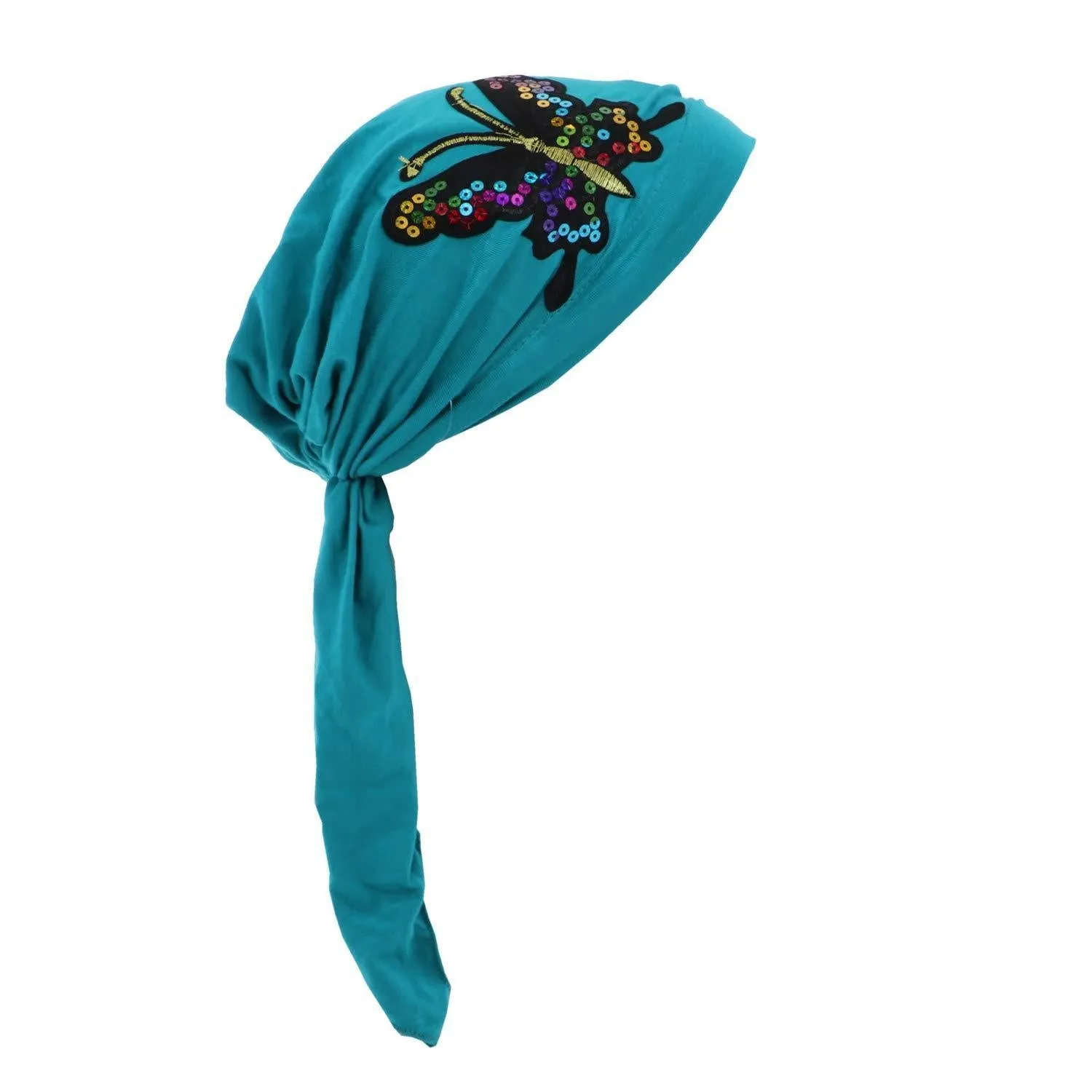 Pretied with Large Sequin Butterfly