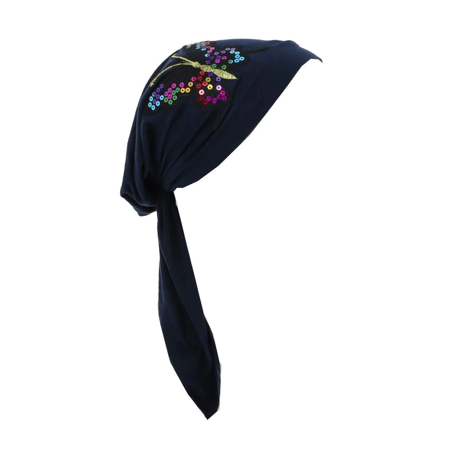 Pretied with Large Sequin Butterfly