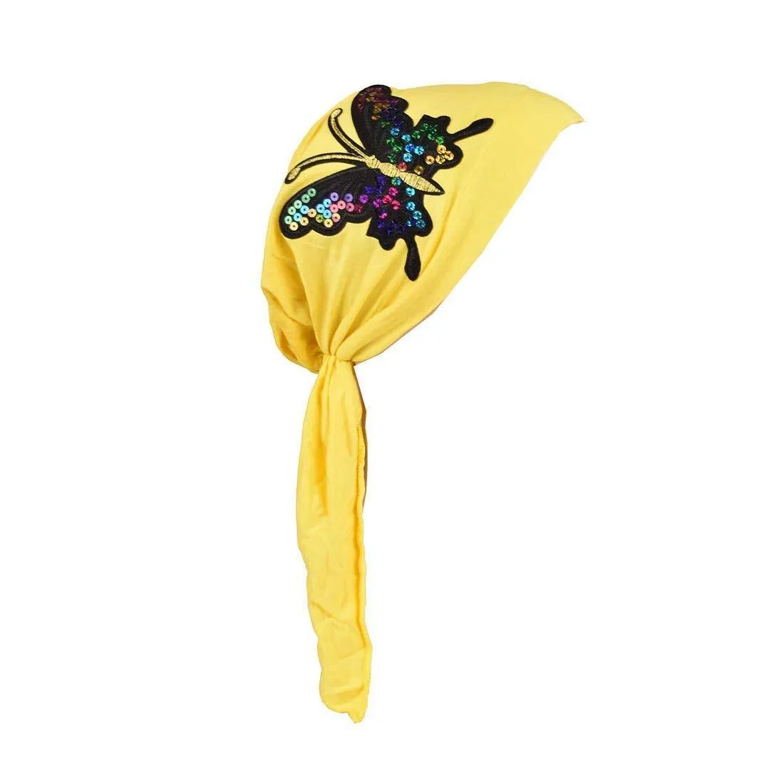 Pretied with Large Sequin Butterfly