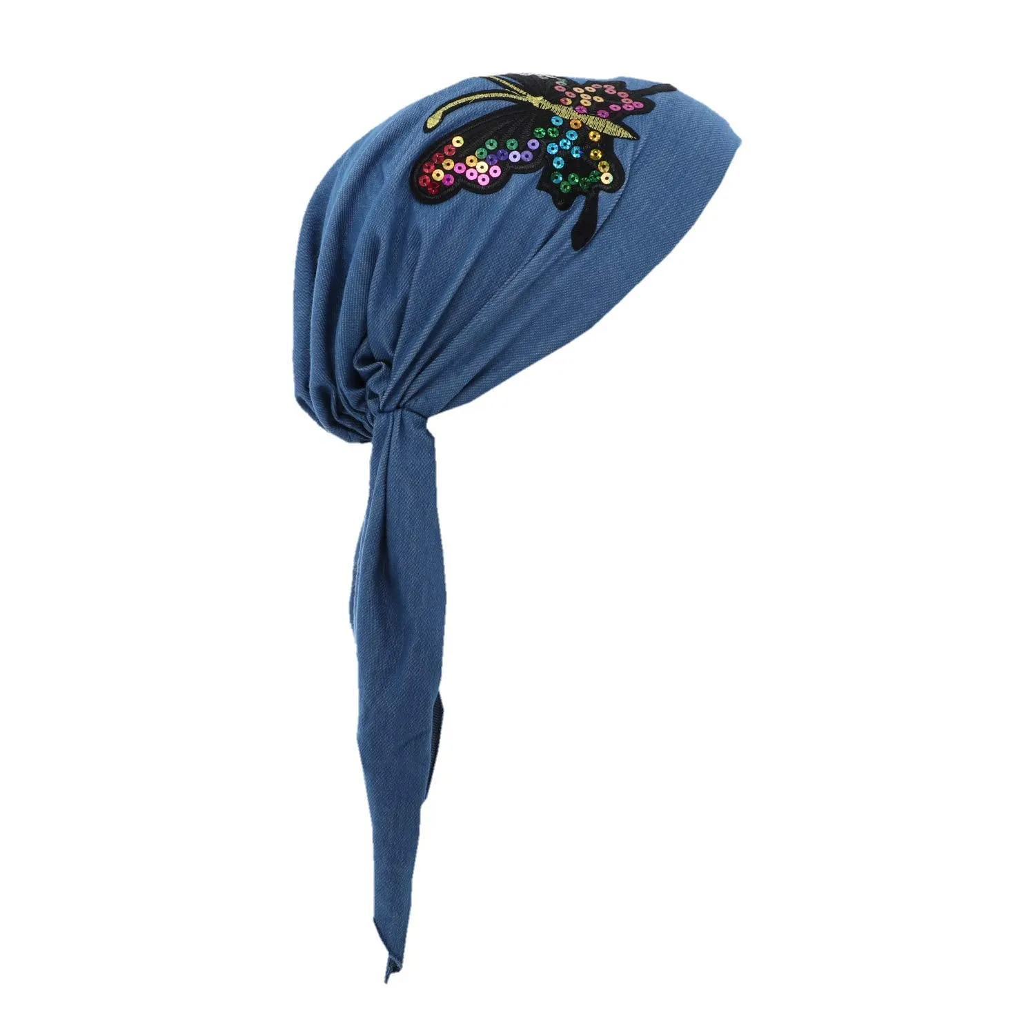 Pretied with Large Sequin Butterfly