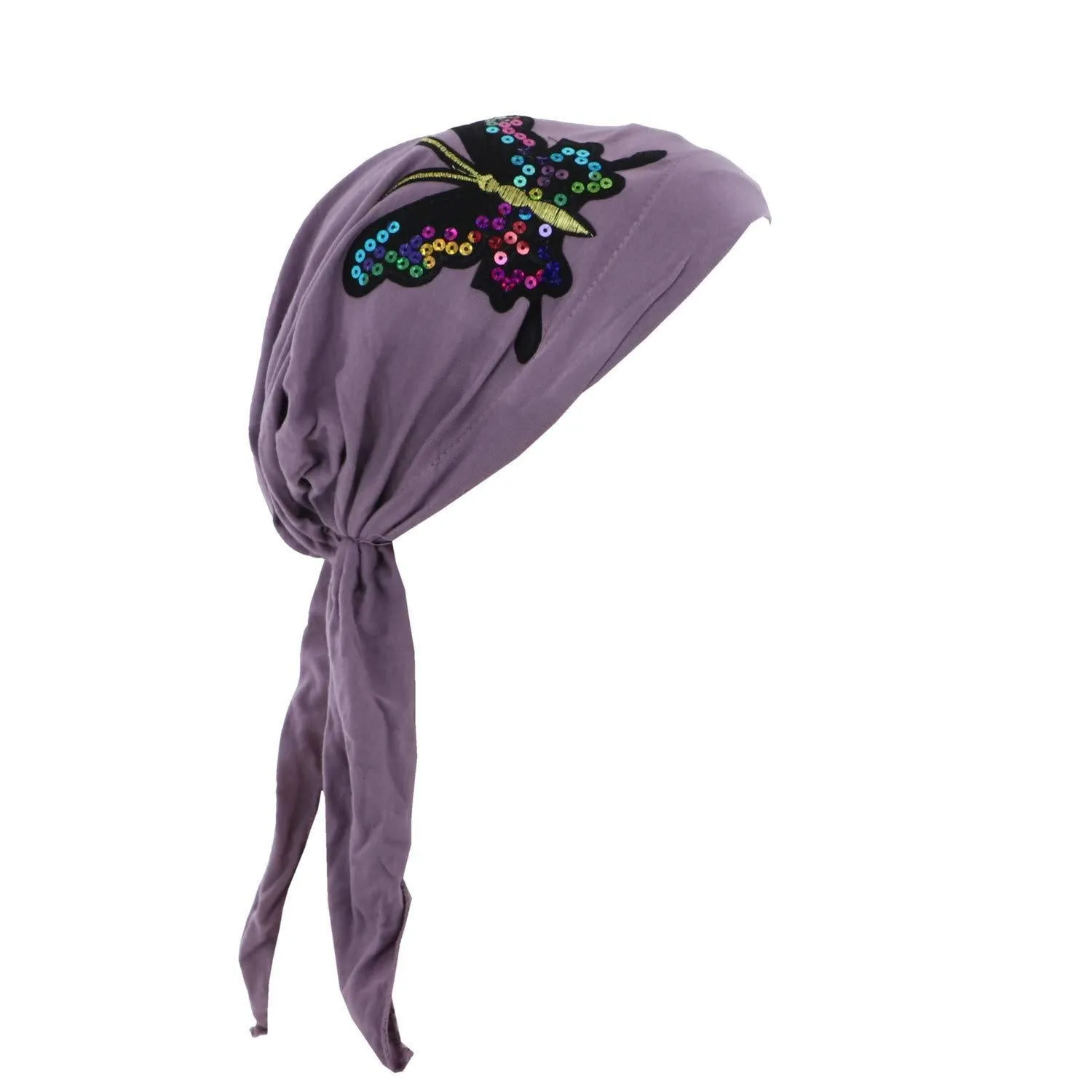 Pretied with Large Sequin Butterfly