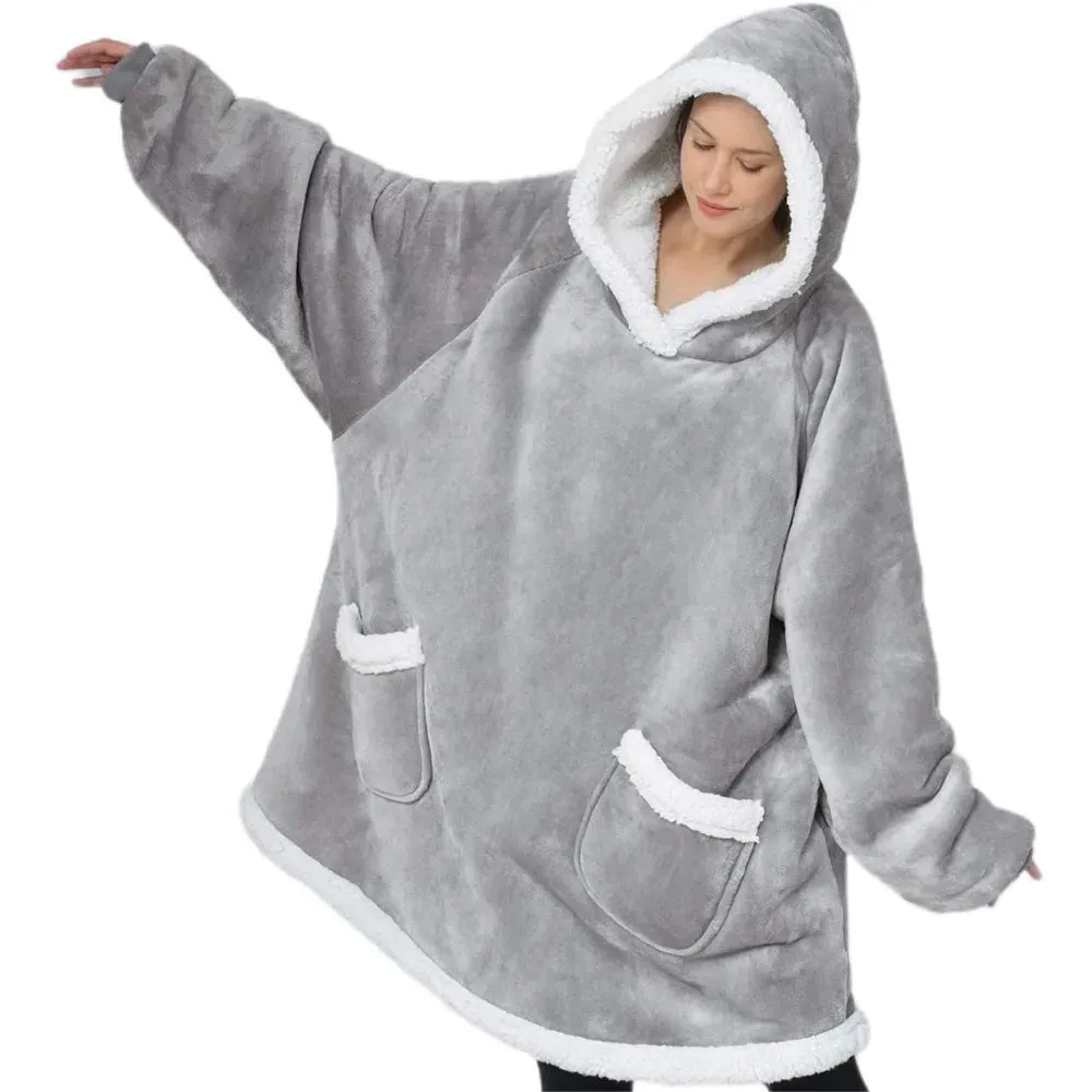 Snug-A-Cocoon Hoodie Blanket