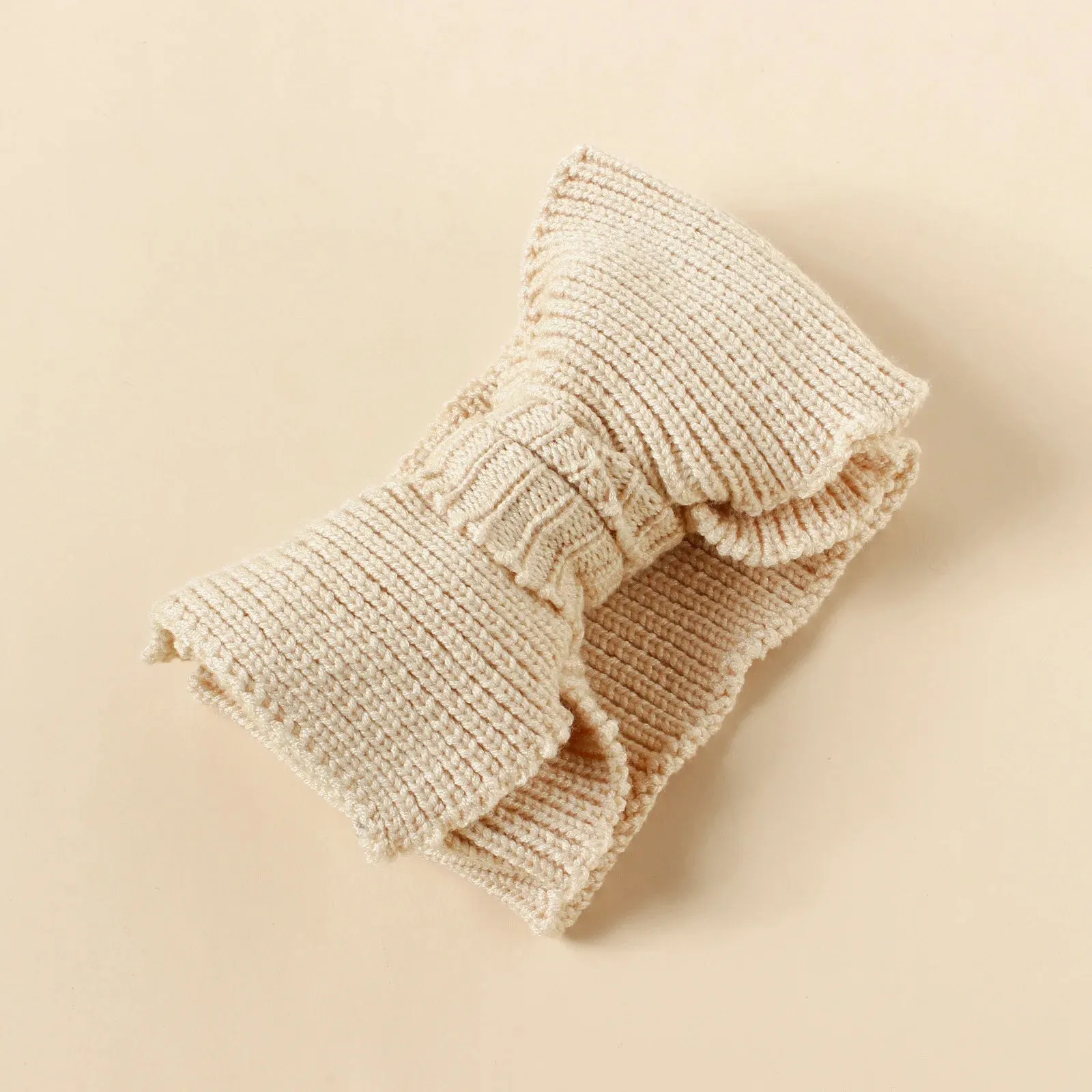 Stretchy large bow headband