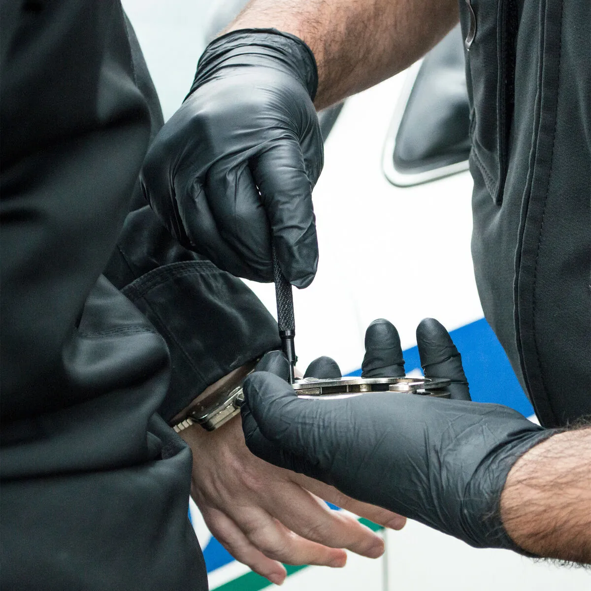 Tactical Pro Disposable Black Nitrile Gloves, XL (Singles or Case)
