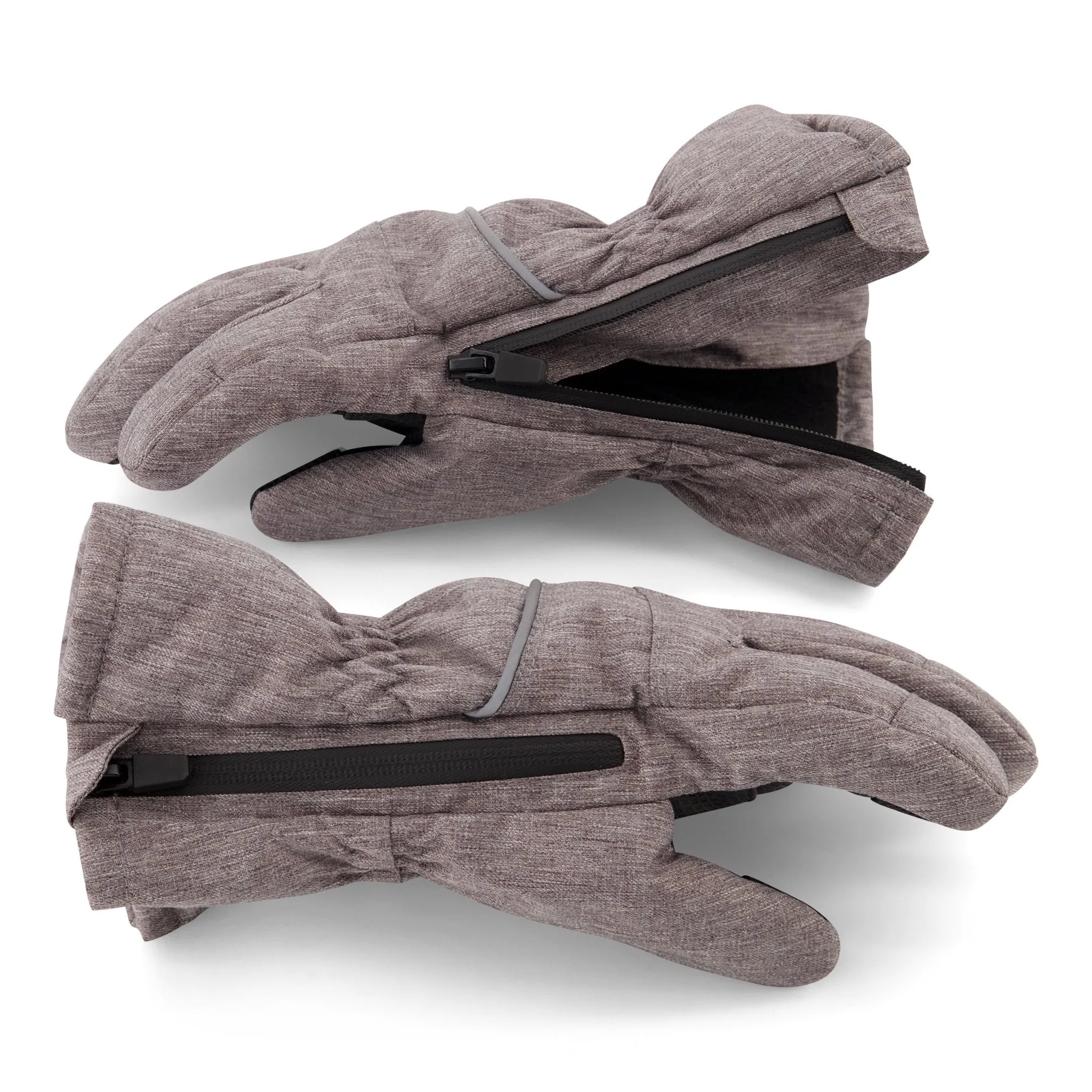 Winter & Ski Glove powered by ZIPGLOVE™ TECHNOLOGY | Grey