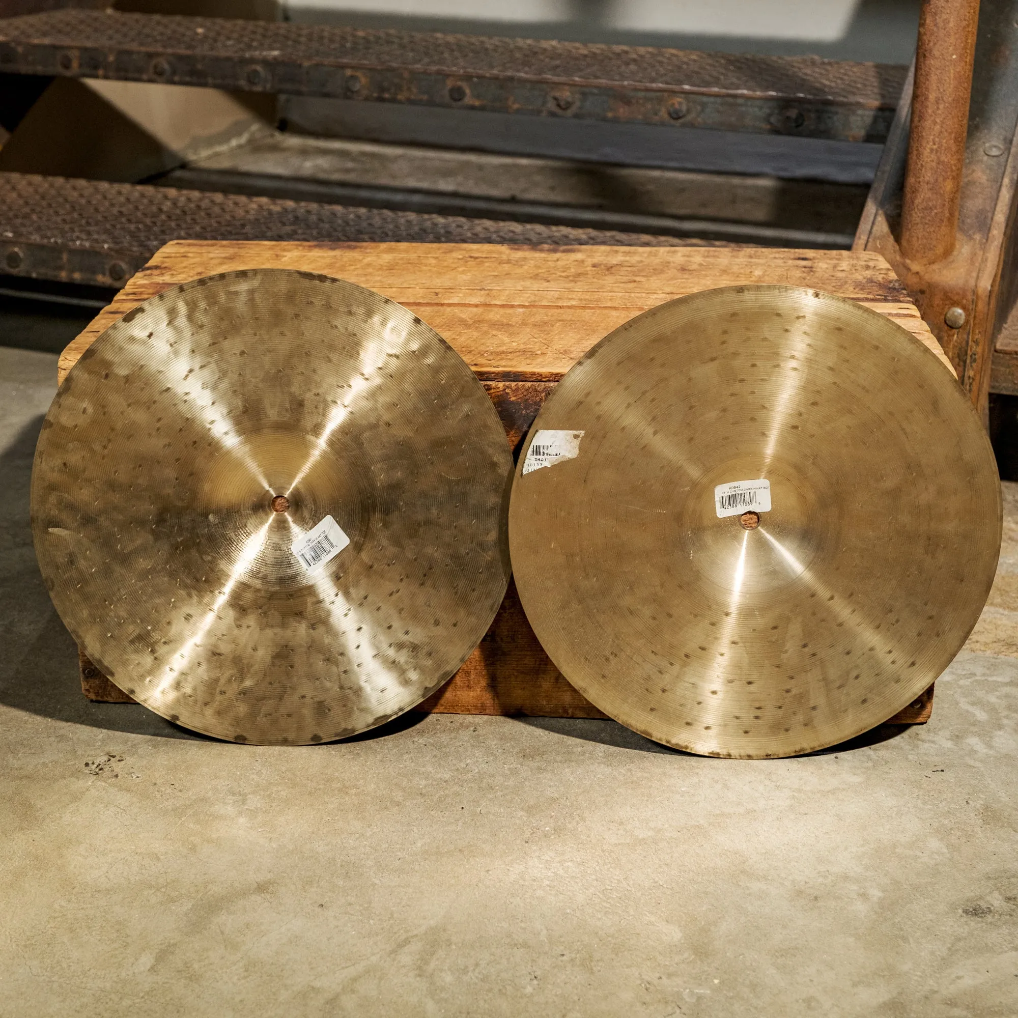 Zildjian 13" K Custom Dark Hats - Used
